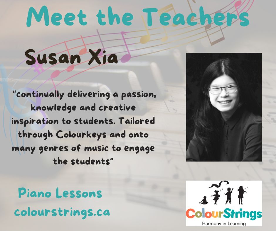 SPRING 2024 - Piano lessons w/ Susan - April to June