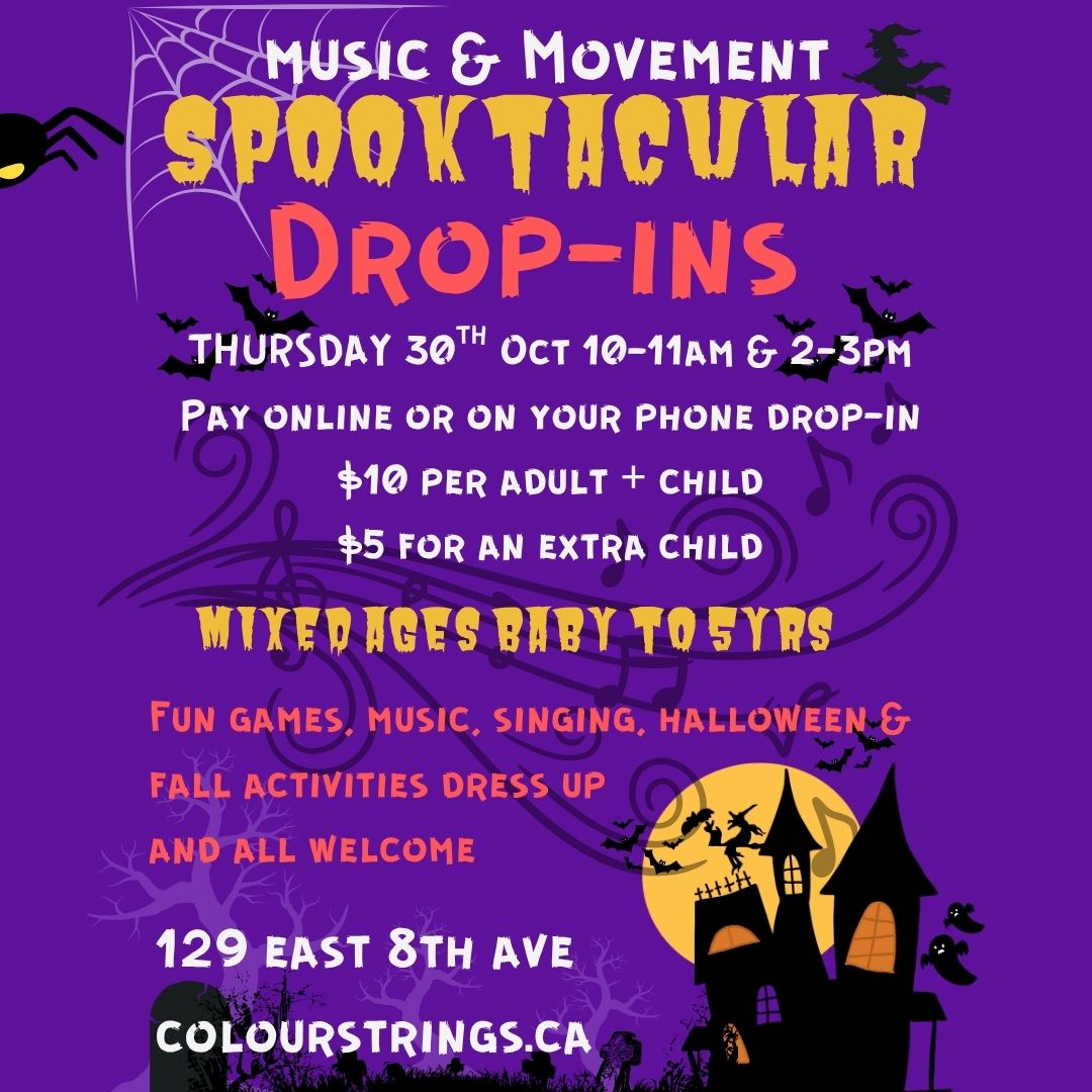 Join our Drop-in Spooktacular!!