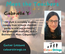 Load image into Gallery viewer, SPRING 2024 - Guitar or Ukulele - w/ Gabriella - April to June
