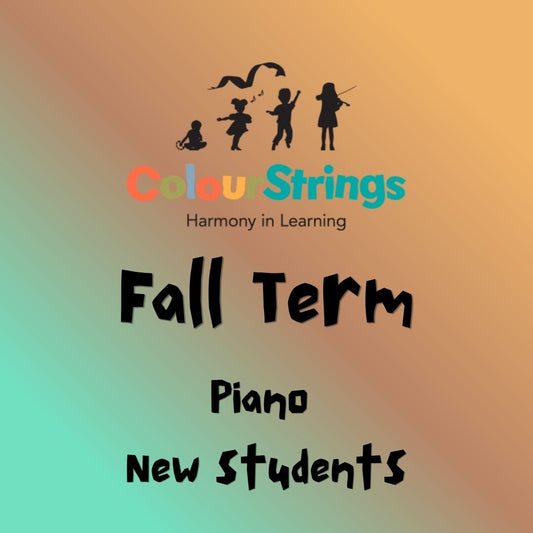New Students - Sunday Morning Piano - Fall 2026