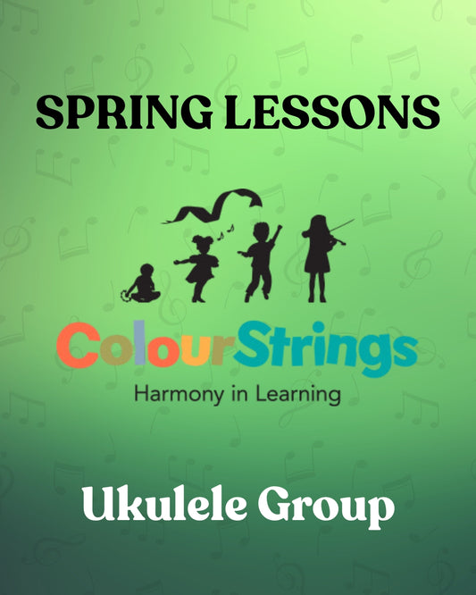 Spring 2026 - Ukulele Groups w/ Kyle Apr 2 – Jun 25 · 13 Weeks