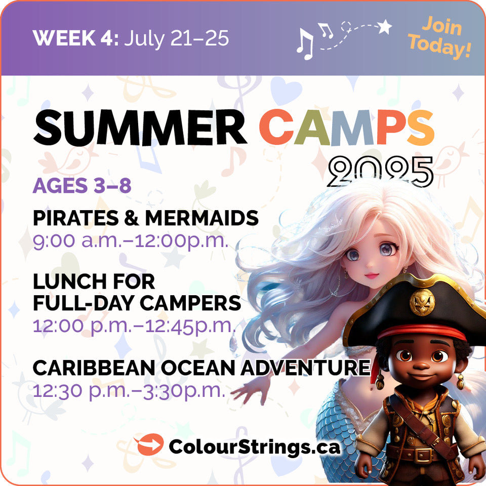 WEEK 4 - Limited Spaces - Pirates & Mermaids + 🌊 Caribbean Ocean Adventures-July 21–25- Ages 3–8