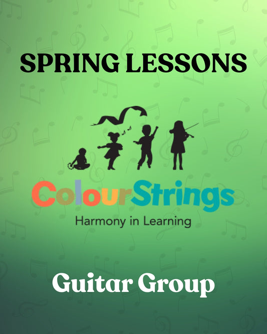 Spring 2026 Guitar Groups w/ Kyle Apr 2 – Jun 25 · 13 Weeks