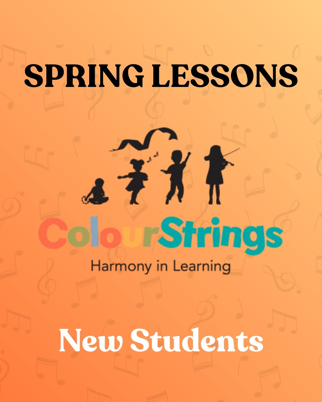 Instrument Lessons — New Students Spring 2026
