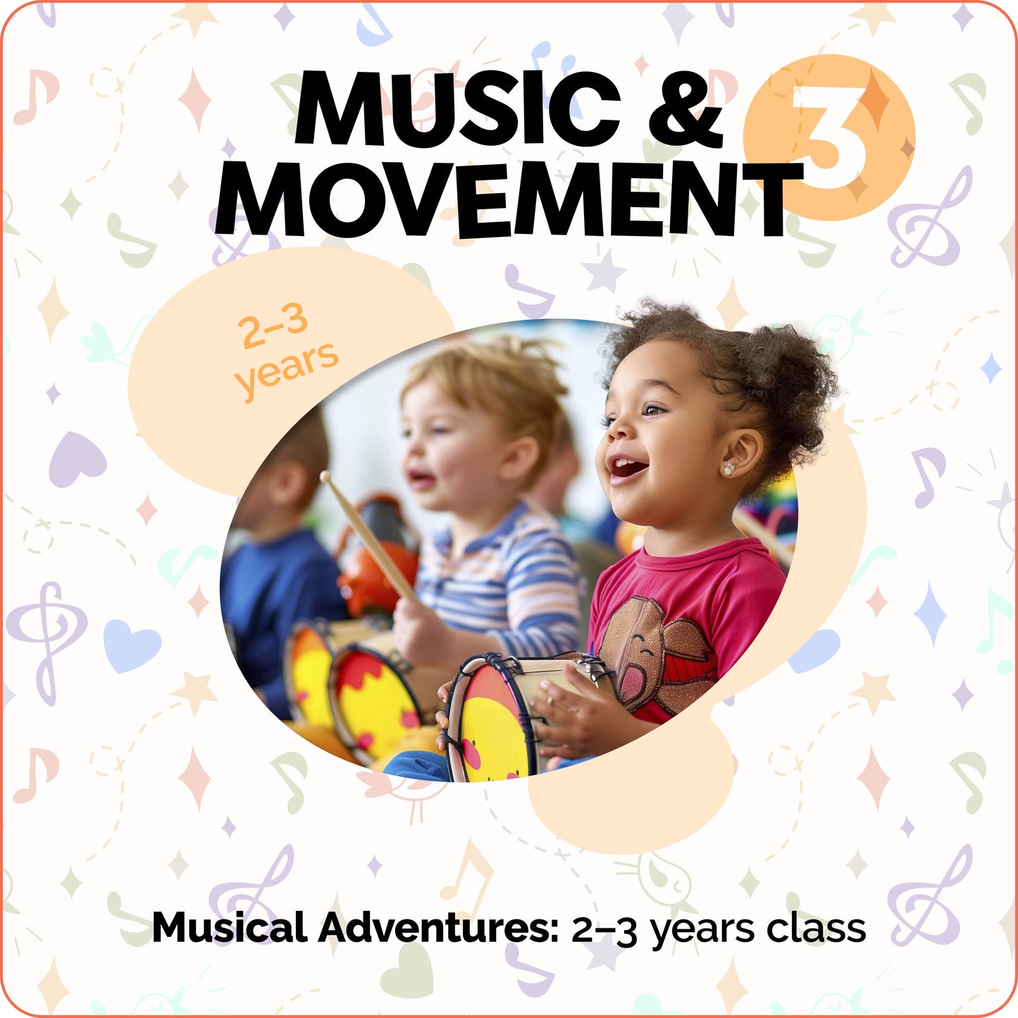 Summer 2025 - Music & Movement - 2-3yrs w/ parent