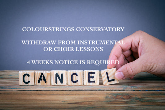 Z. Request to withdraw - please see below - Colourstrings Conservatory of Music - 